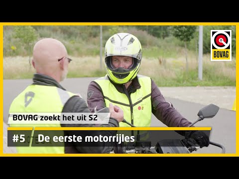 Eerste motorrijles: zo gaat het eraan toe | BOVAG zoekt het uit