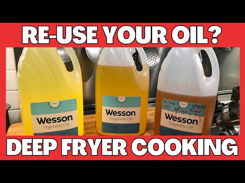 Used Cooking Oil: How many times can you re-use fryer oil?