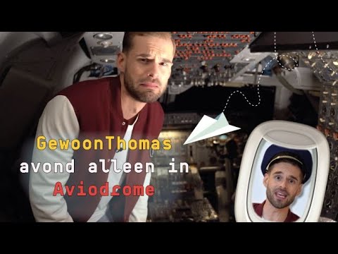 GewoonThomas voert na sluitingstijd allerlei opdrachten uit om piloot van Aviodrome te worden!