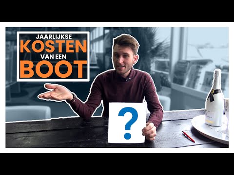 Sloep en tender videoblog 160: Wat zijn de kosten van een boot.