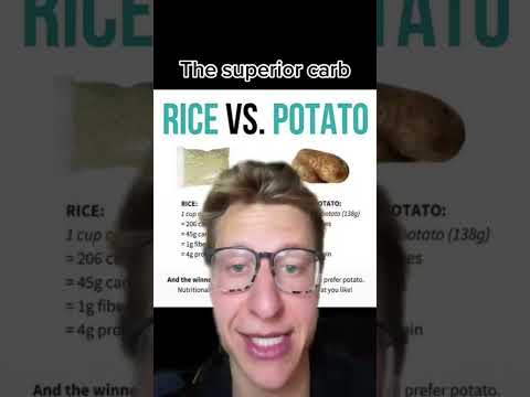 Potatoes are so much better than rice