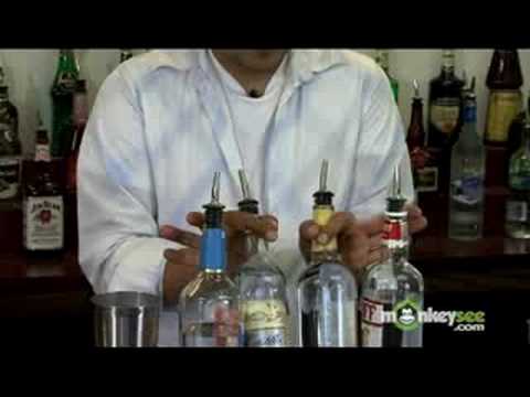 Bar Basics - How to Pour Four Bottles at Once