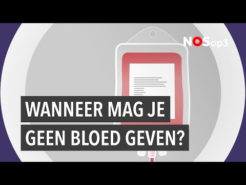 Bloed doneren | NOS op 3