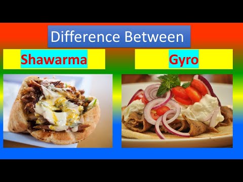 Difference Between Shawarma and Gyro