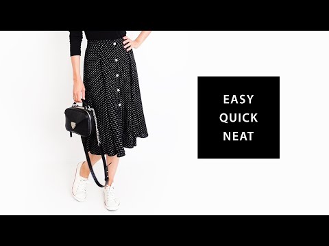 how to turn a dress into a skirt