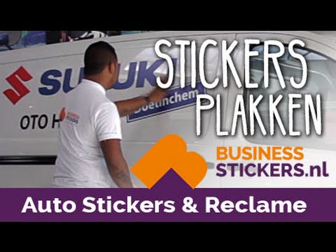 Stickers plakken: Auto Stickers Video Handleiding