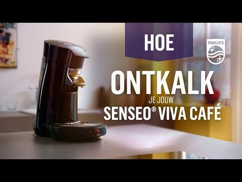 Hoe ontkalkt u uw SENSEO® Viva Café Koffiezetapparaat