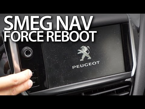 SMEG navigation force reboot in Peugeot and Citroen