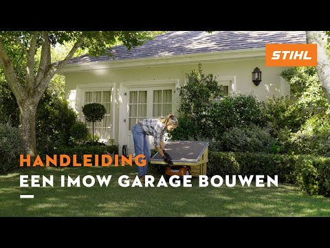 Een iMOW garage bouwen - STIHL DIY Projecten