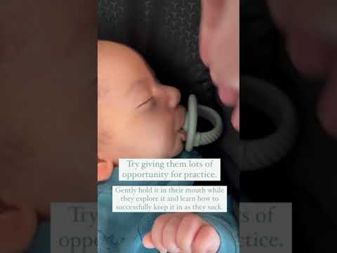 Why won't my newborn take a pacifier?