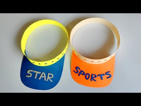 How to Make Paper Cap || DIY paper Hat || Paper Craft