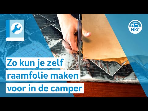 NKC - Zo kun je raamisolatie maken voor de camper