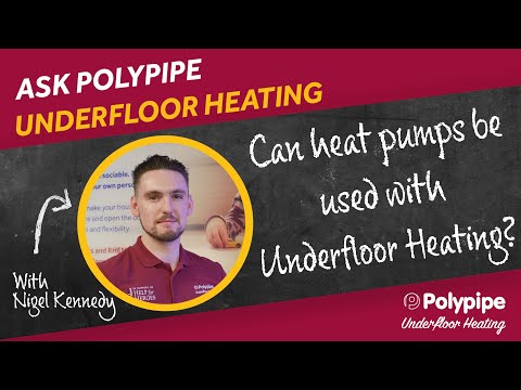 Can heat pumps be used with UFH? | Polypipe Underfloor Heating