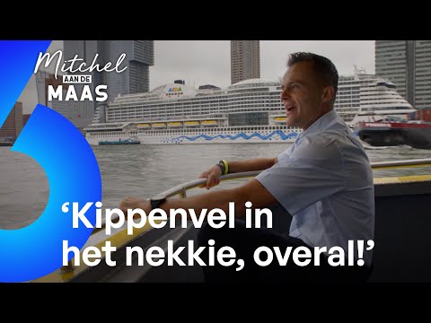 HYSTERISCH! Mitchel DOLENTHOUSIAST over ERASMUSBRUG! | Mitchel aan de Maas