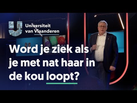 Word je ziek als je met nat haar in de kou loopt?