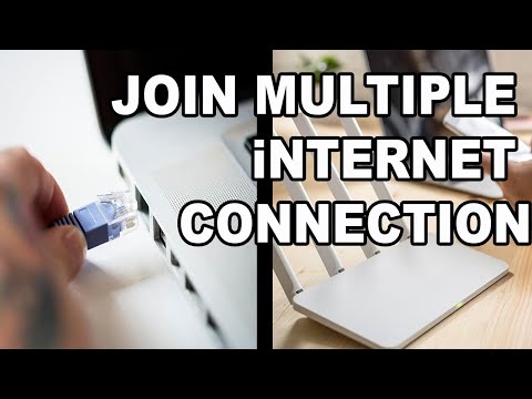 Merge or Bridge multiple Internet connection without any 3rd party software | Windows 7,8,10 & 11