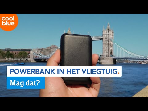 Powerbank meenemen in het vliegtuig?