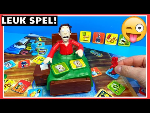 Spelletje uitpakken en spelen Maak Papa niet Wakker | Family Toys Collector