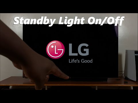 How To Turn LG Smart TV Standby Light ON or OFF