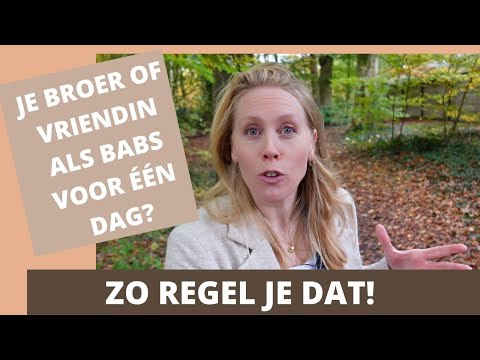 Hoe word je BABS voor één dag? En mag iedereen je zomaar trouwen? Zo regel je dat!