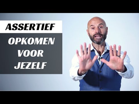 Opkomen voor jezelf - Assertief gedrag